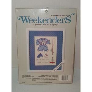 Weekenders Our Little Boy 02755 Counted Cross Stitch -0716T16